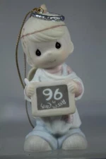 Precious Moments-'Peace On Earth...Anyway' 1996 Annual Ornament #183369 In Box