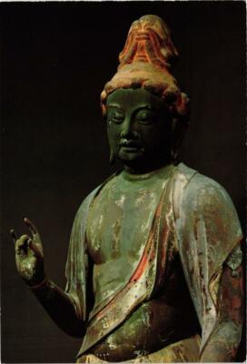 CPM AK NARA Akishino dera Gigeiten JAPAN (677905)