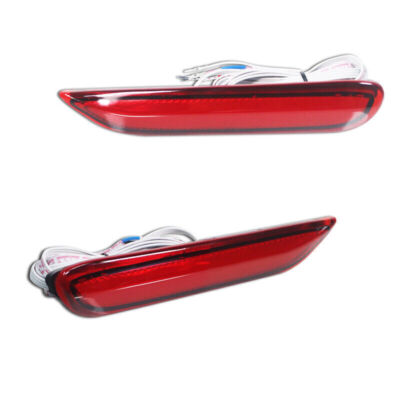 LED Rear Bumper Reflectors Tail Signal Brake Lights For 2019-2021 Nissan Altima