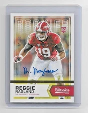 2016 Classics Alabama Reggie Ragland Auto RC #06/10 Kansas City Chiefs Card