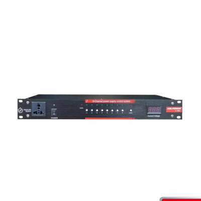 ABL POWER V-1089 Power Sequencer Controller 9Channel Power Supply Control System