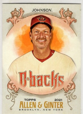 2021 Topps Allen & Ginter Baseball Randy Johnson No. 54 Arizona Diamondbacks