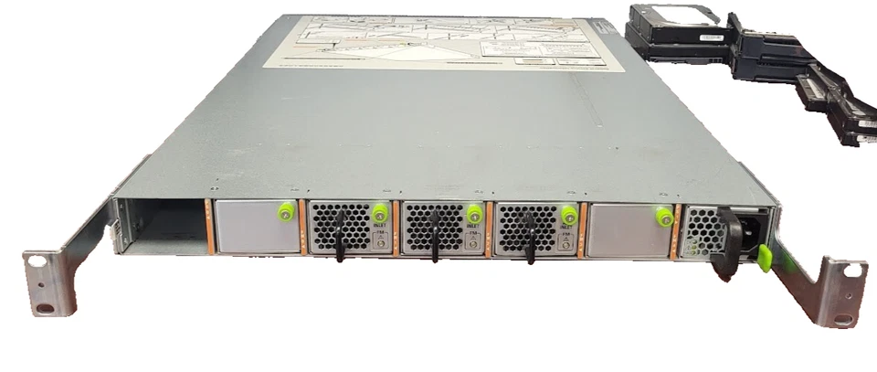 36 Port 40GbE QSFP+ Sun Oracle 7305540 InfiniBand Datacenter Switch Dual PSU #73 - Image 3 of 4