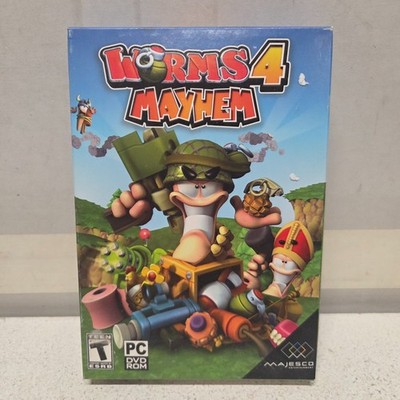 Worms 4 Mayhem PC Spiel Neu & Sealed Amerikanische Version