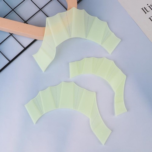Silicone Swimming Fins Flipper Men Women Child Swim Pool Sport Webbed Gloves-me - Picture 5 of 21
