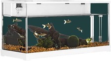 Fish Tank, Rectangular Aquarium Tank Clear Acrylic Aquarium Tank Top Circulatin