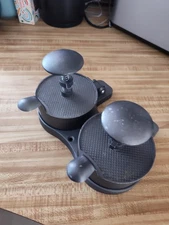 Alfa International MPM5 manual Heavy Duty Cast Alum Double hamburger patty press