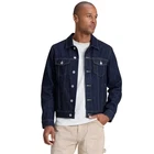 Goodfellow & Co Men's Dark Blue Cotton Trucker Denim Jacket Size Large