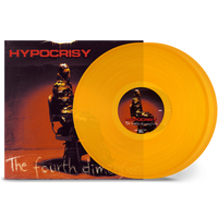 Hypocrisy 'The Fourth Dimension' 2LP Durchscheinend Orange Vinyl - Versiegelt