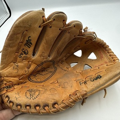 Vintage All Pro Pee Wee PW-696 Leather Baseball Glove LHT