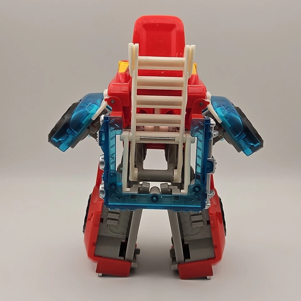 Playskool Heroes Rescue Bots Transformers Energize Heatwave Figure Firetruck Toy - Image 4 of 4