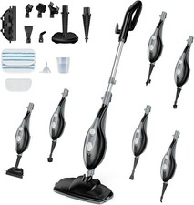 10 in 1 Steam Mop 1550W Detachable Handheld Steam Cleaner Set for Floor Cleaning