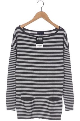 GAP Pullover Damen Strickpullover Strick Oberteil Gr. XS Baumwolle Grau #ssjj55v