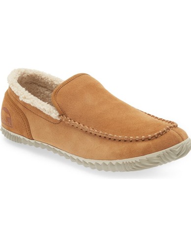 New Men's SOREL Brown Dude Moc Slipper Size 11