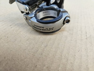 Shimano Deore LX Front Derailleur Top Bottom Dual Pull 34.9mm 31.8