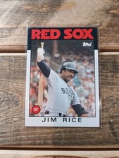 1986 Topps #320 Jim Rice Boston Red Sox 