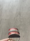 Vintage Mexico 925 Sterling Silver Size 8 Natural Red Jasper Ring — photo 4
