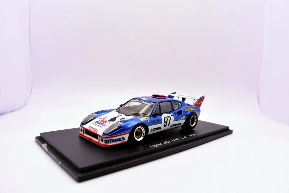 Modellino auto racing scala 1:43 Ligier Js2 Le mans Spark modellismo statico car - Immagine 3 di 4
