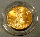2016 1/2 oz $25 American Gold Eagle Coin BU Walking Liberty Bullion