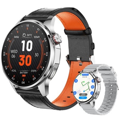 Smart Watch for Men, 1.46'' Fitness Tracker, Calls/Text, GPS, Offline Maps