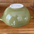 Pyrex Vintage #443 2 1/2 Qt Cinderella Mixing Bowl Verde Green Slight  scratches