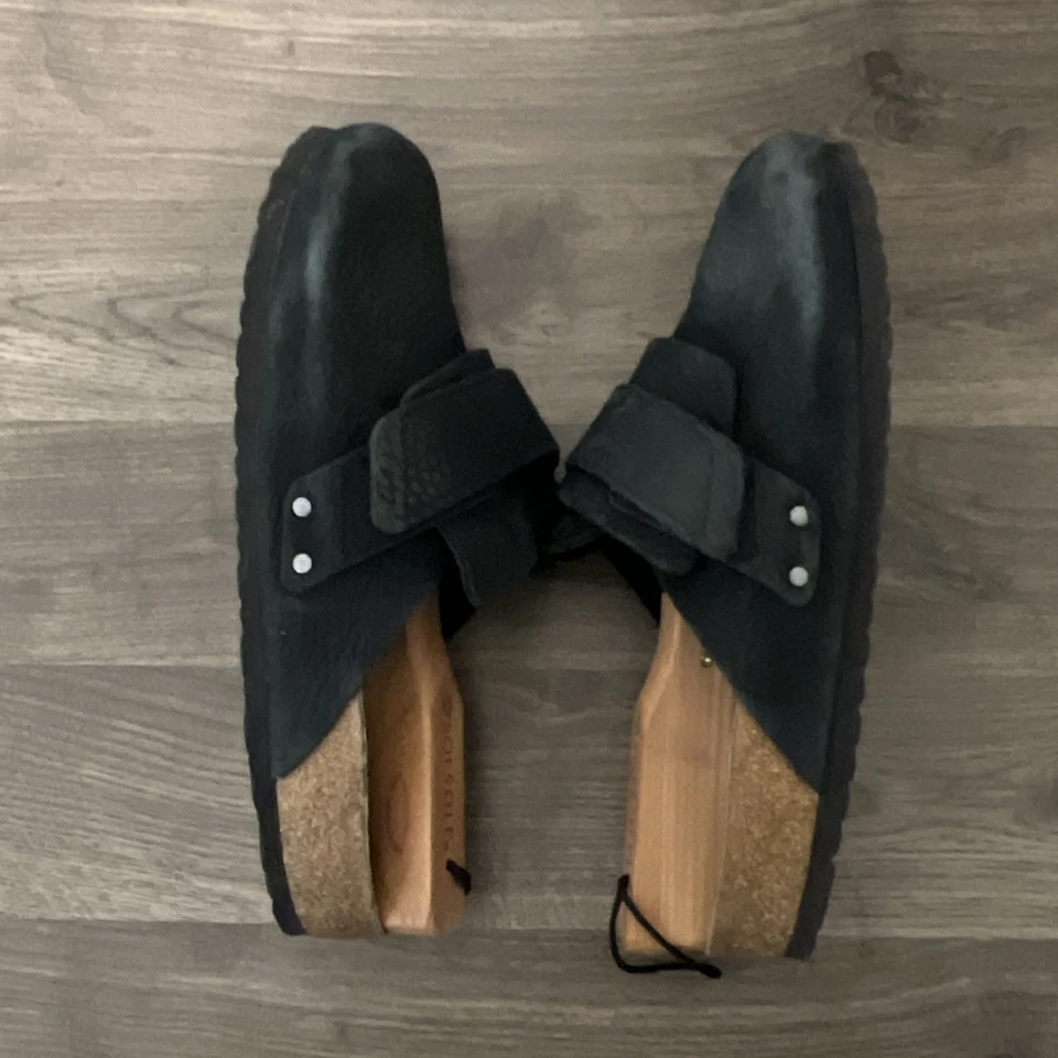 Birkenstock Nagoya Desert Buck cuero nobuck negro talla 12-12,5/45 para hombre Foto 4 de 4