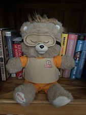 Teddy Ruxpin 2017 Animated Storytelling Bear Bluetooth Working LED Eyes w/ Mask