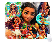 Custom Mouse Pad Personalized Photo Office Desk Mat Moana Fan Gifts