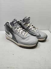 Nike Youth Team Hustle D7 Basketball Shoes Grey Size 5Y