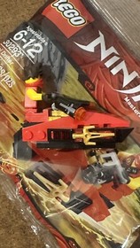 Two LEGO NINJAGO: Kai Drifter (30293) One Brand New Sealed! & One Assembled