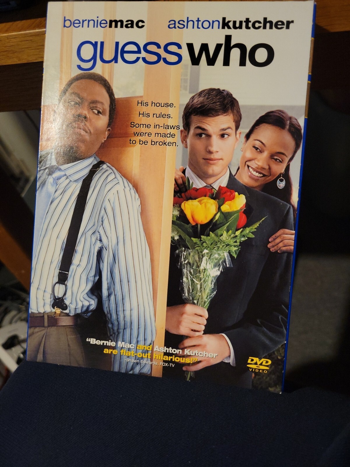 Guess Who (DVD, 2005) BERNIE MAC & ASHTON KUTCHER & ZOE SALDANA w