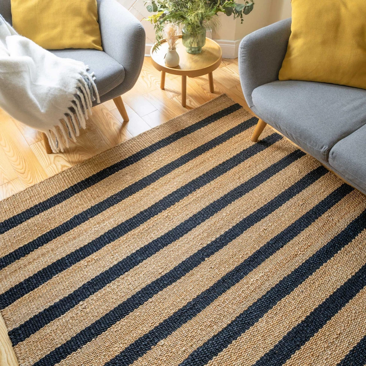 EX DISPLAY OUTLET Jute Rugs Natural Fibre Area Carpet Entrance Mat
