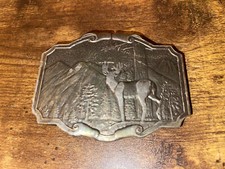 Hunters Belt Buckle - Deer