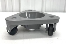 Bond 2127 Cast Iron Triangular CUP DOLLY Hard Rubber Wheels 375 lb Capacity