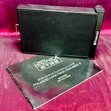 ZENZA BRONICA ETR Polaroid Film Back for ETR S Si ETRS ETRSi with Manual JAPAN