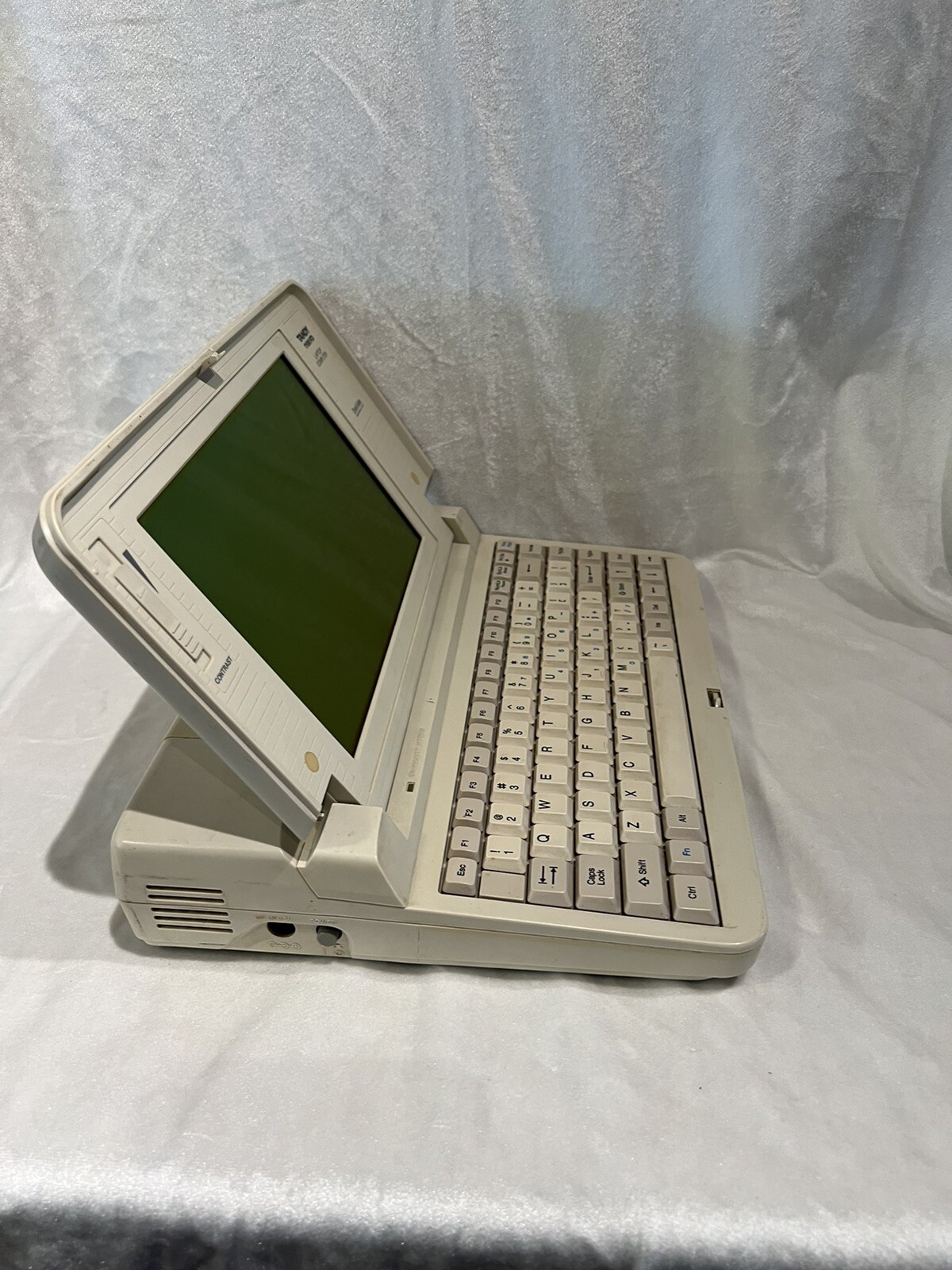 Tandy 1100FD Laptop Computer DOS Deskmate UNTESTED FOR PARTS eBay