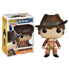 NEW Dr Who - 4th Fourth Doctor #222 Pop! TV Vinyl - Funko 4629 RETIRED