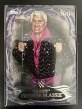 “Classy” Freddie Blassie 2015 Topps WWE Undisputed Purple Card # 86 23/50 WWF