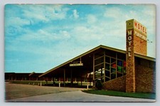 Blackwell Oklahoma OK Plainsman Motel AAA HWY I-35 VINTAGE Postcard