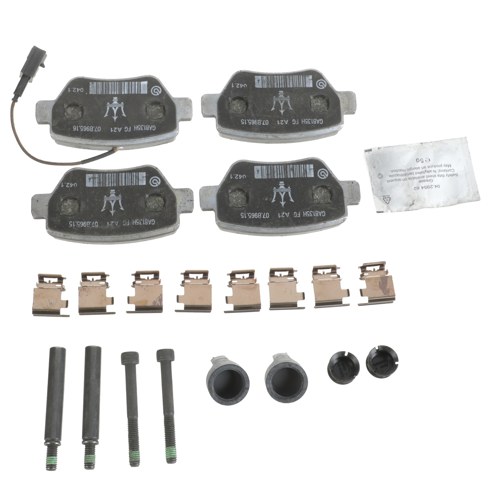 GENUINE MASERATI Ghibli Quattroporte 2014-2016 Rear Brake Pads Set 673010327