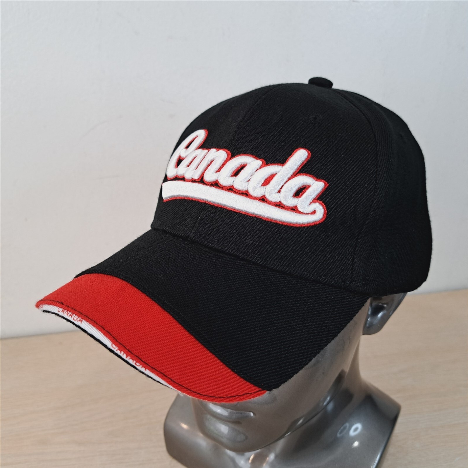CANADA SCRIPT SPELLOUT ADJUSTABLE STRAPBACK BASEB… - image 3