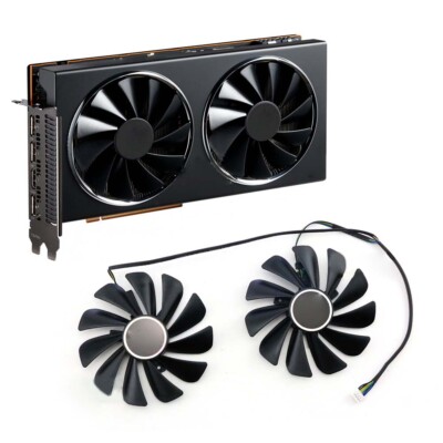For PowerColor & DATALAND RX5700XT 5700 5600XT 8GB Red Dragon Graphics Card Fan