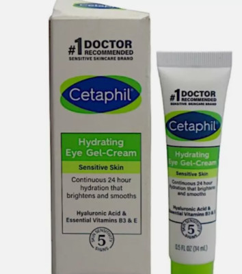 Cetaphil Hydrating Eye Gel-Cream W/Hyaluronic Acid, 0.5 oz.