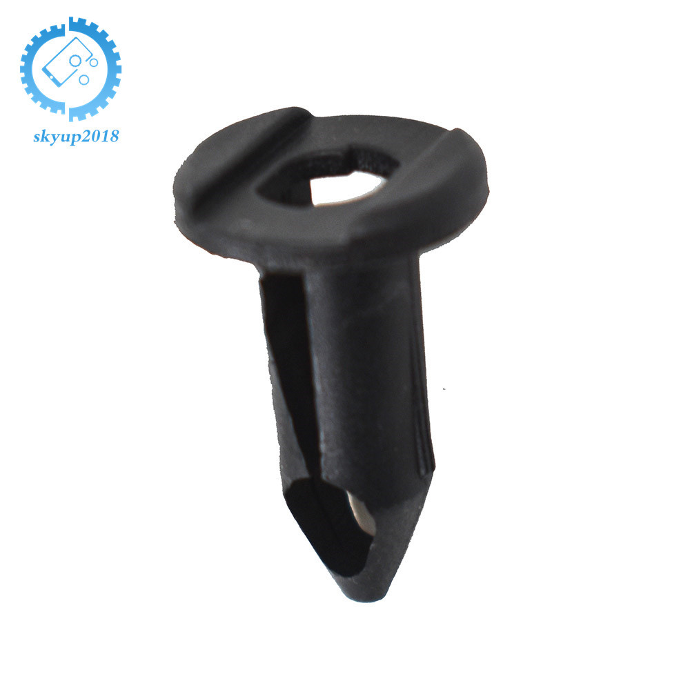 100pcs Fender Clips Retainer For Honda Rincon & TRX ATVs - Black