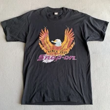 Vintage Snap-On Tools Since 1920 Single Stitch Tee L Screen Stars Best Tag. 1990