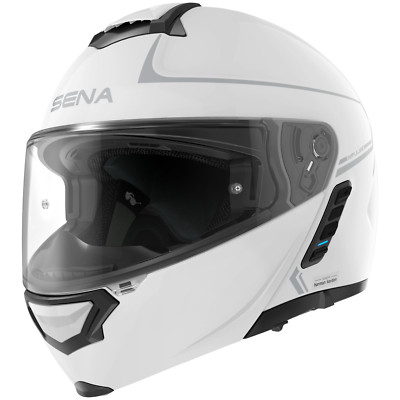 Sena Impulse Klapphelm Weiss (ECE 22.06) Motorradhelm Helm 
