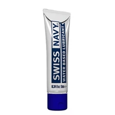 Swiss Navy Water-Based Lubricant 10ml - Personal Intimate Lube - Travel-Sized