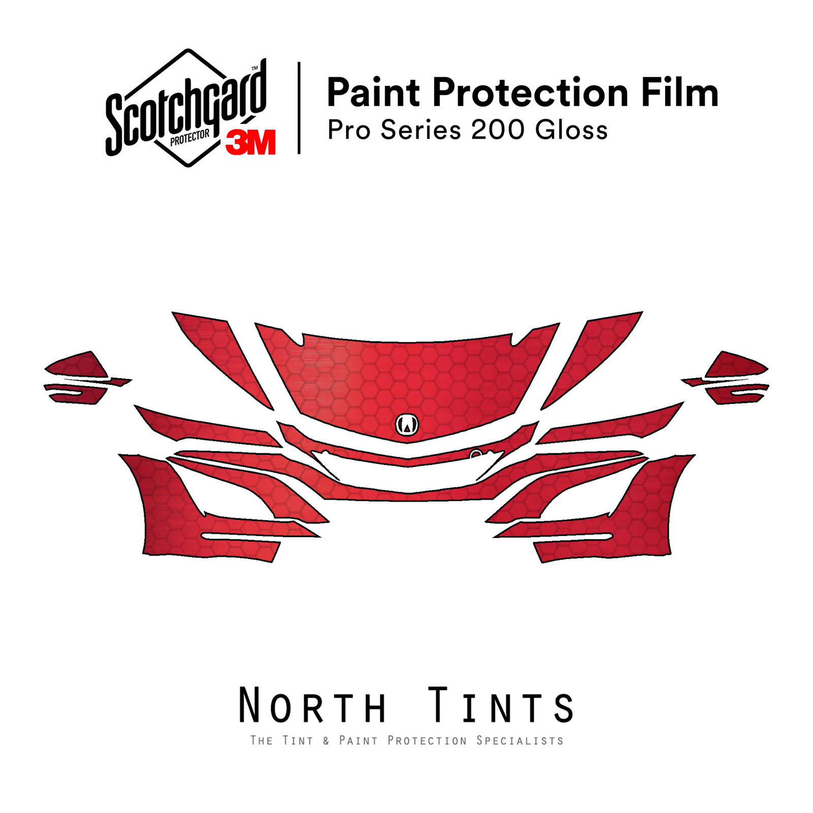3M PRO Series PreCut Paint Protection Film Clear Bra PPF for Acura NSX 2017-2021