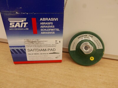 SAIT 100 MM 4 ZOLL x M14 SAIT KLETTSCHLEIFER WINKELSCHLEIFER SCHLEIFEN STÜTZTELLER