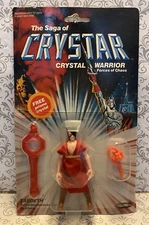 The Saga Of Crystar / Zardeth Action Figure On Card / 1982 Remco MOC Warrior